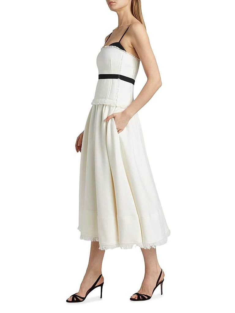 SIMKHAI Quinlin Bustier Midi-Dress 4