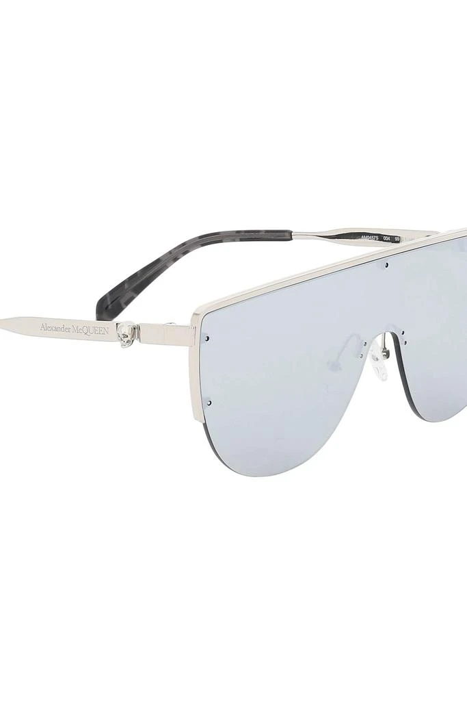 ALEXANDER MCQUEEN sunglasses with mirrored lenses and mask-style frame 3