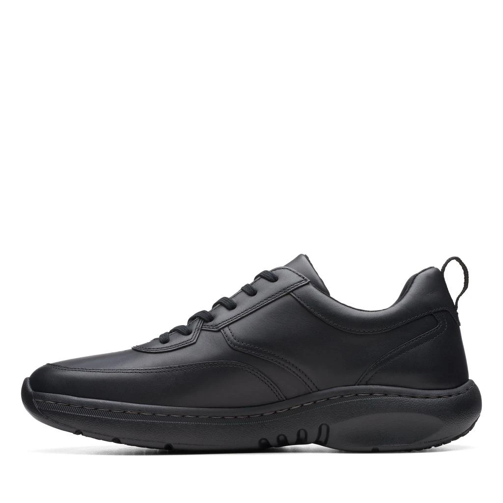 Clarks Pro Lace in Black Leather 4