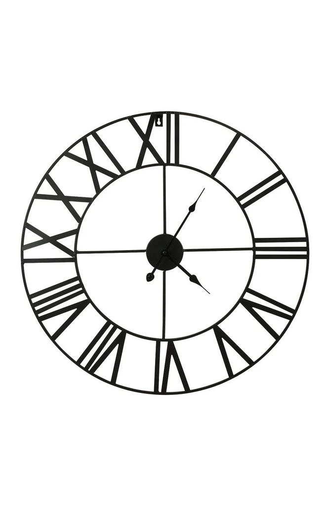 SORBUS Black Wall Clock