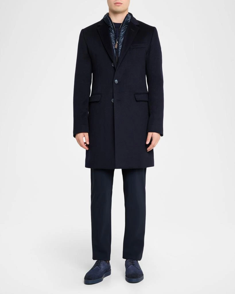 Santoni Men's Dilate-B Suede Derby Shoes 3