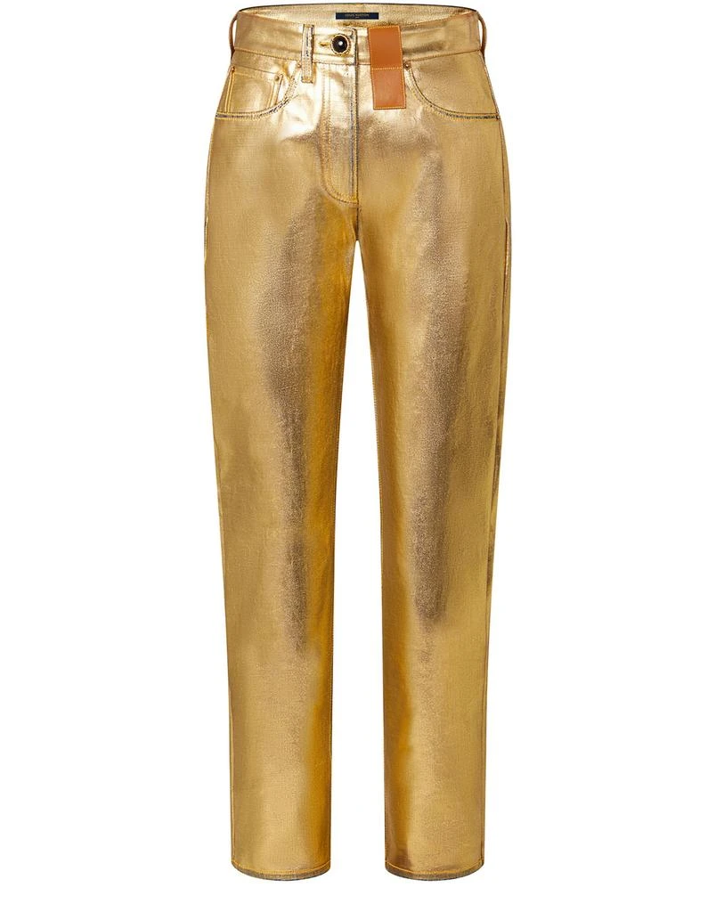 Louis Vuitton Golden Straight-Cut Jeans 2