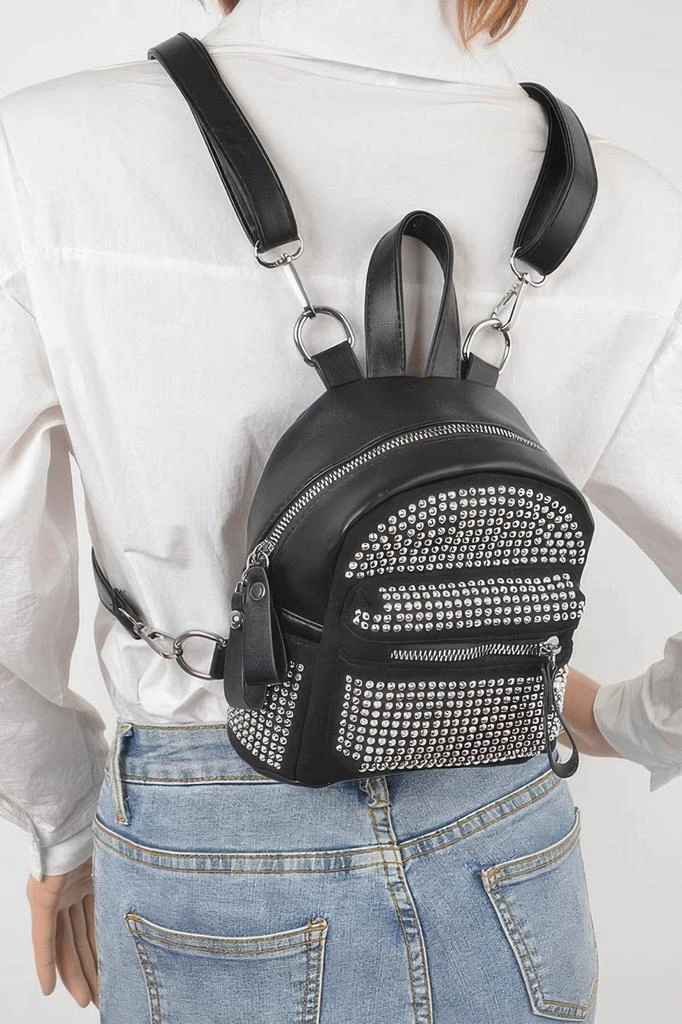 FASHNZFAB Rhinestone Backpack