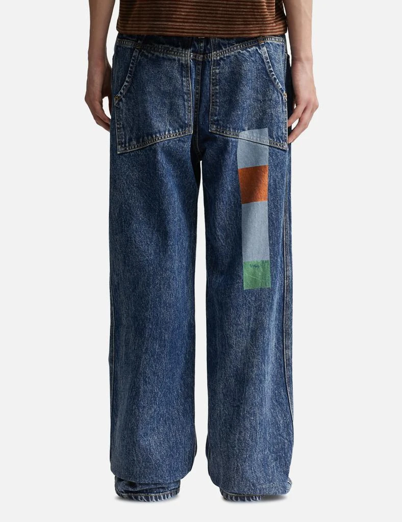 Eckhaus Latta Wide Leg Jeans 4