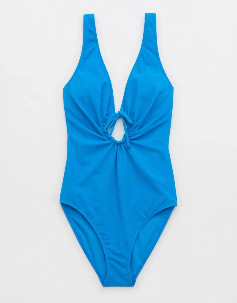Aerie Aerie Terry Keyhole One Piece 3