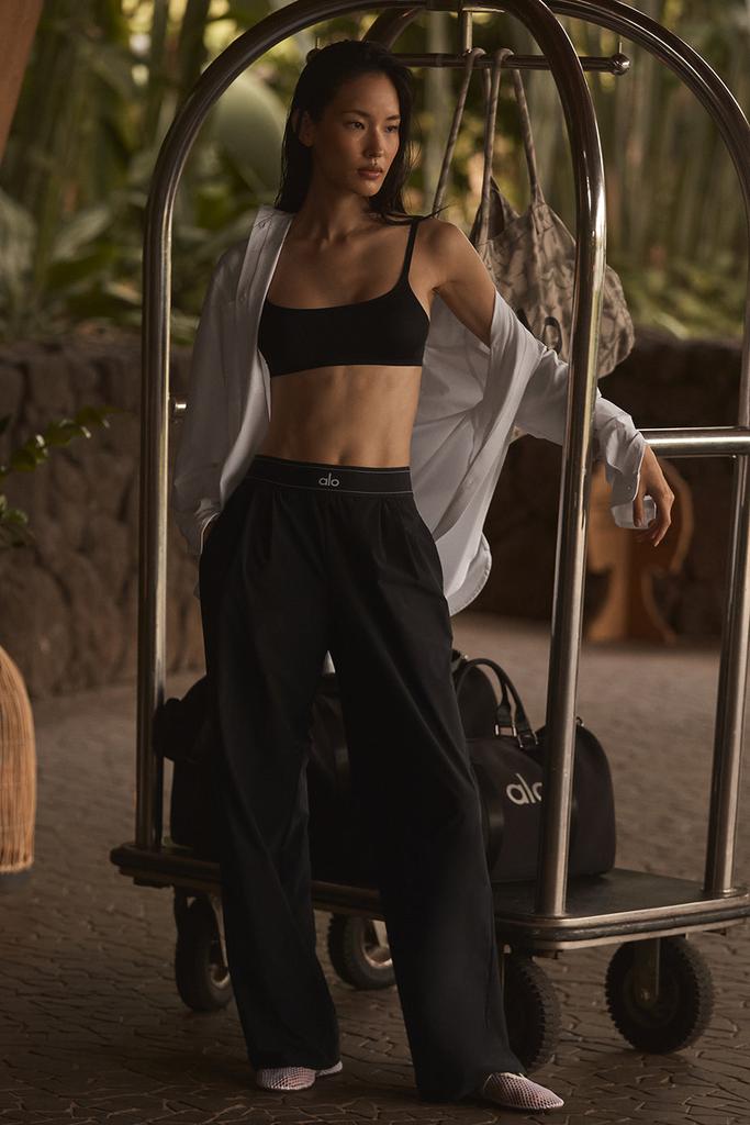 Alo Suit Up Trouser (Long) - Black