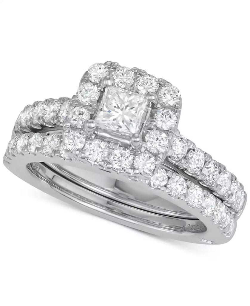 MARCHESA Diamond Princess Bridal Set (2 ct. t.w.) in 18k White, Yellow or Rose Gold