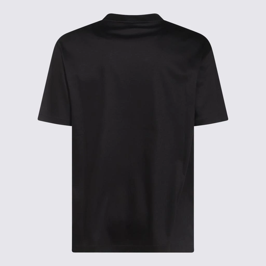Giorgio Armani Giorgio Armani Black Cotton T-Shirt 2