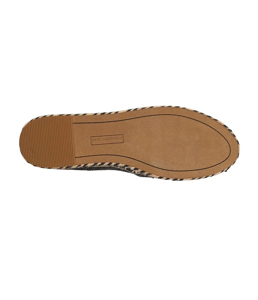 Karl Lagerfeld Paris CATHERINE WOVEN ESPADRILLE FLAT 3