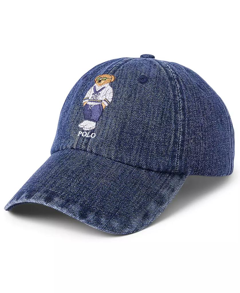 Ralph Lauren Men's Polo Bear Denim Ball Cap