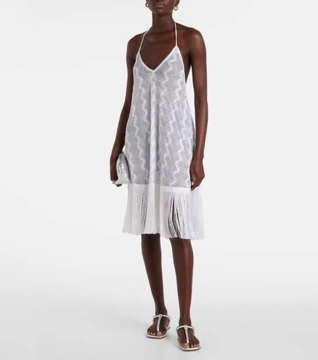 Gianvito Rossi Juno metallic leather thong sandals 3