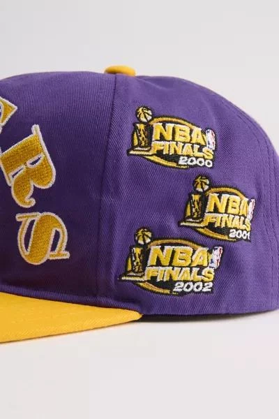 Mitchell & Ness Mitchell & Ness NBA Los Angeles Lakers Arched Finals Hat 2