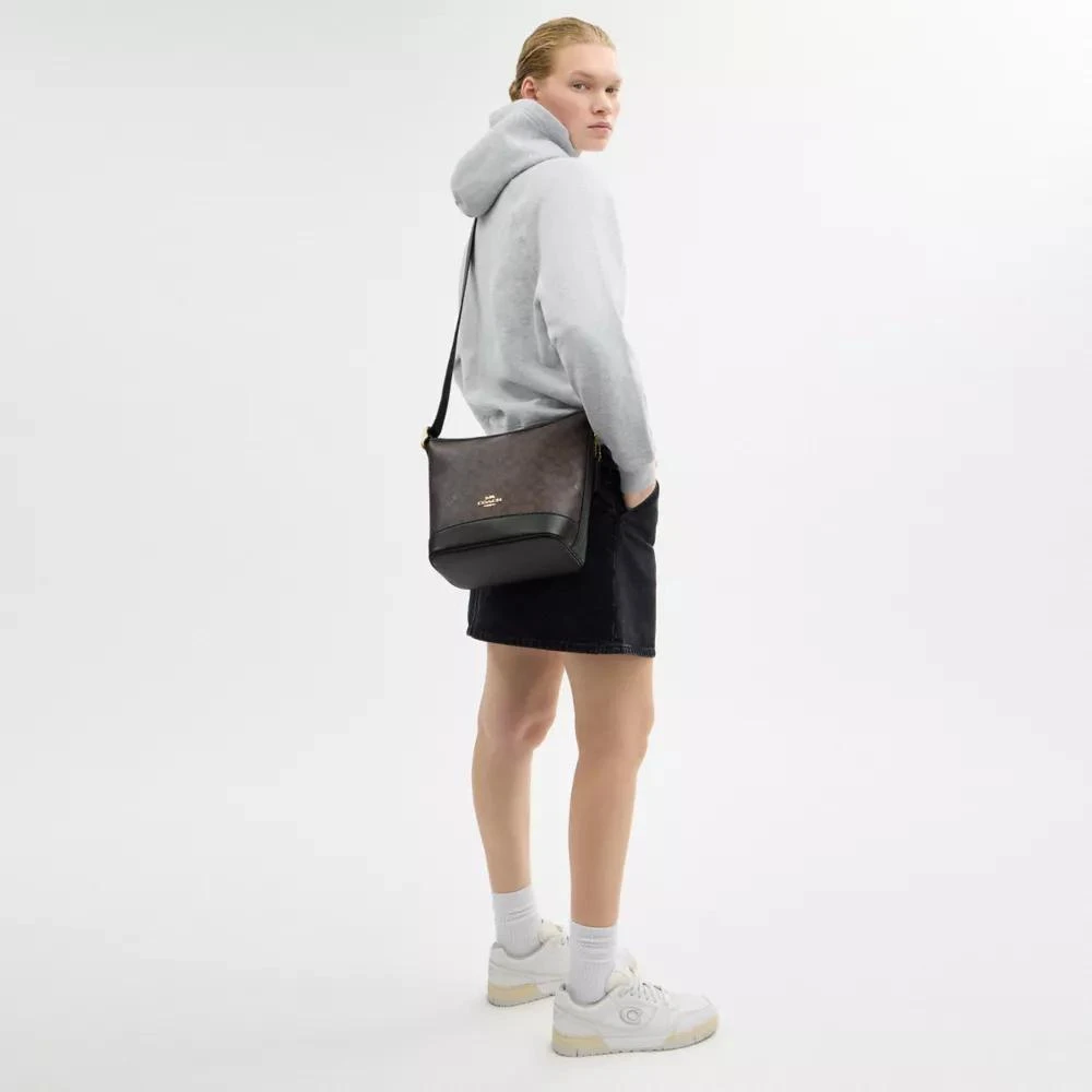 Coach Jude Duffle Bag In Signature Canvas 4