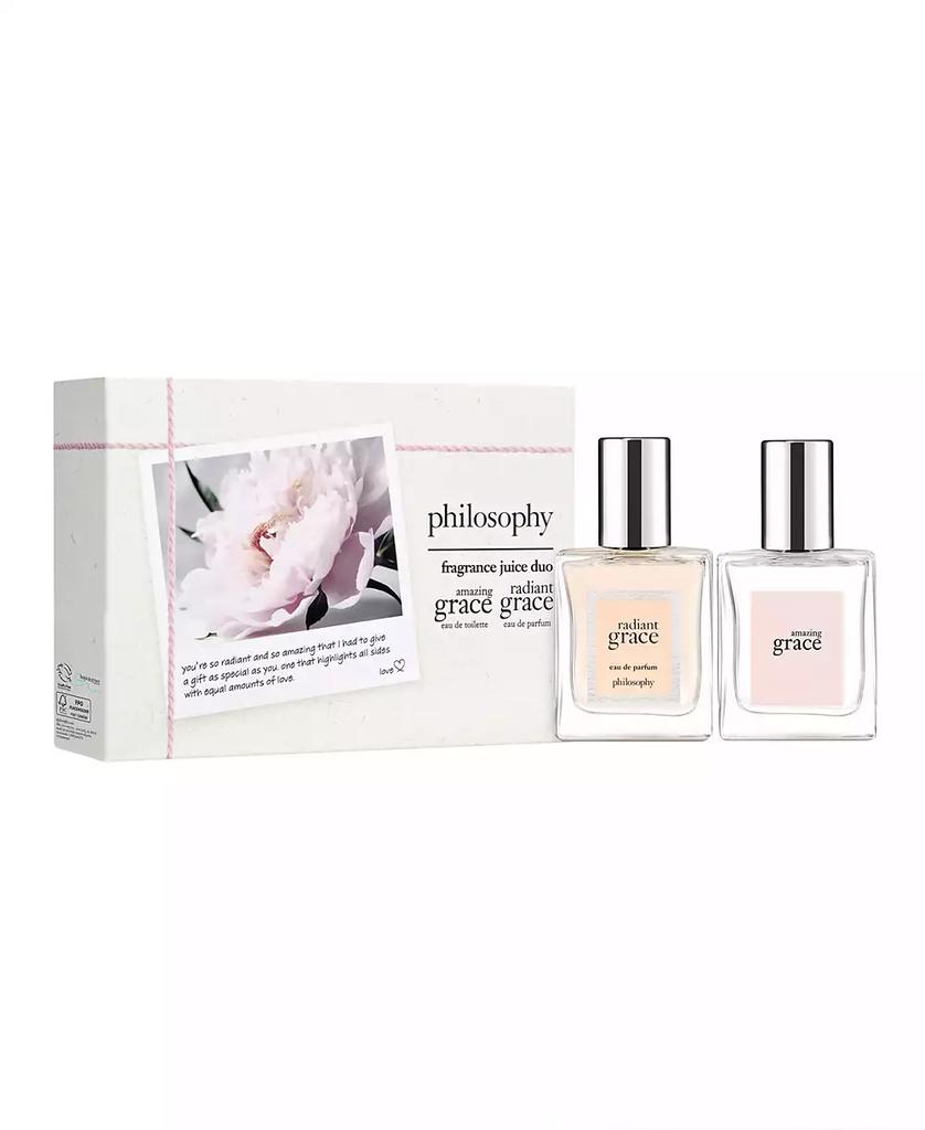 philosophy radiant grace & amazing grace mother's day 2-piece gift set