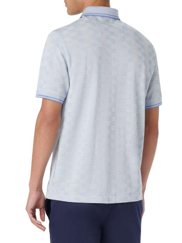 BUGATCHI 3-Button Cotton Polo