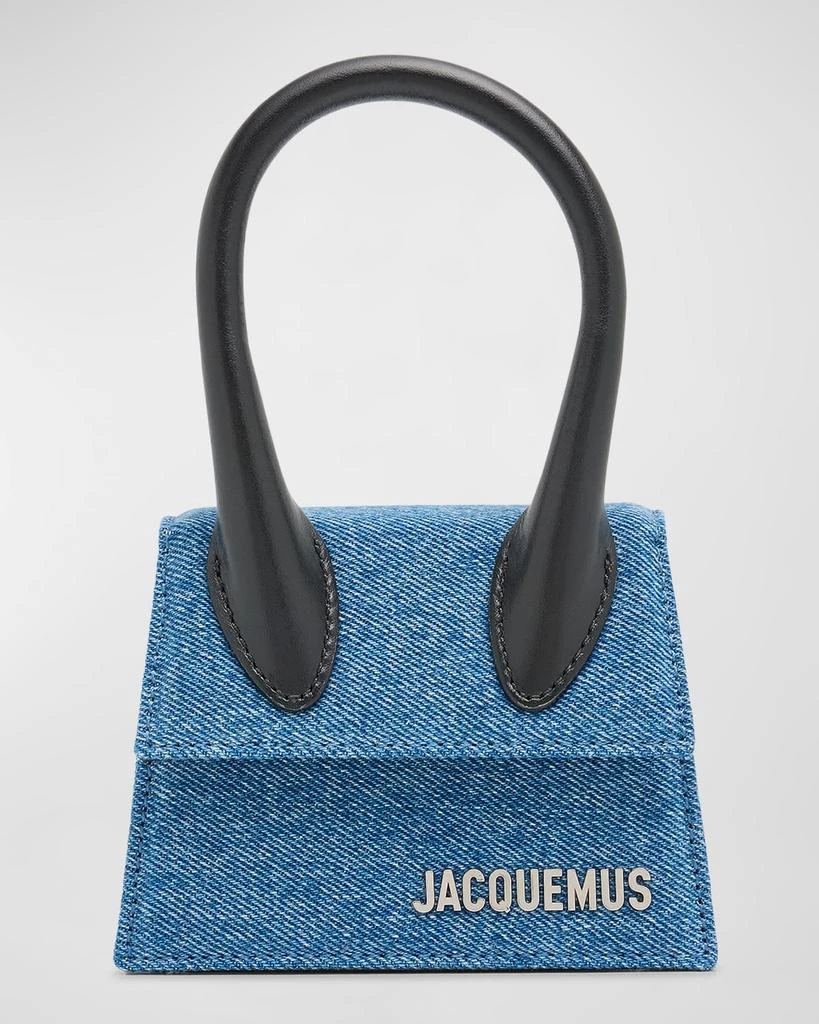 Jacquemus Le Chiquito Denim Top-Handle Bag 1