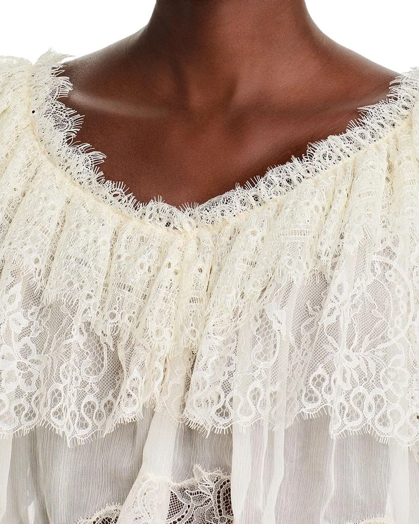 LOVESHACKFANCY Vienne Lace Top 5