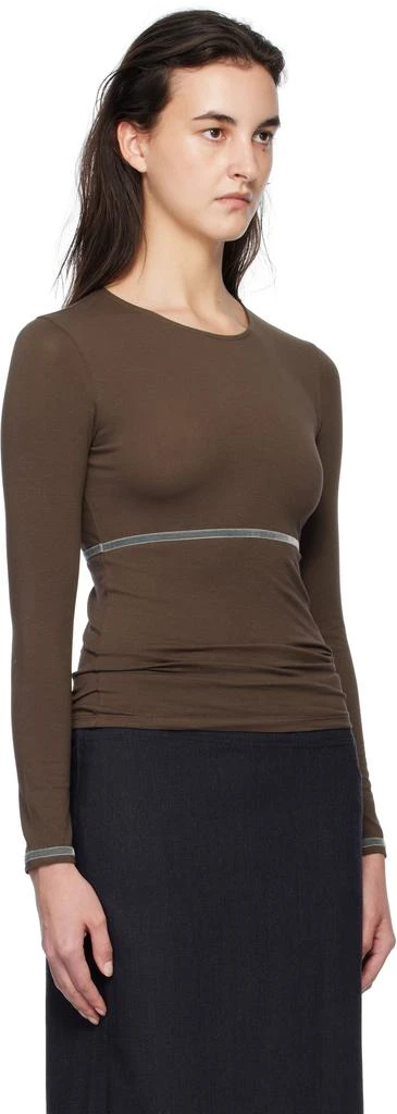 Paloma Wool Brown Bamboo T-shirt 2