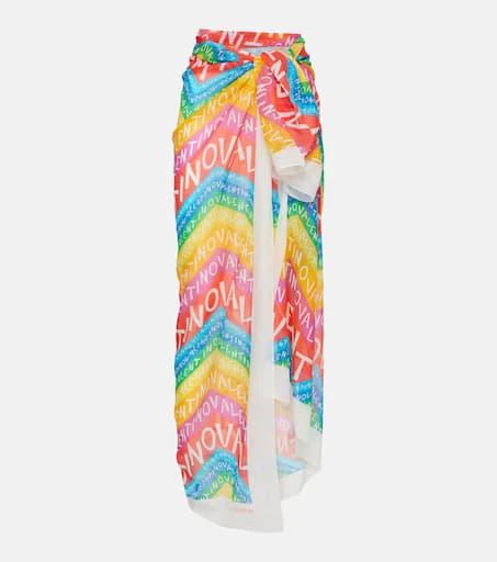 Valentino Valentino Chevron 24 beach cover-up from MyTheresa