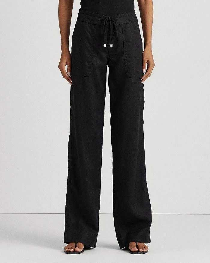 Ralph Lauren Linen Wide-Leg Pants, Regular & Petite 4