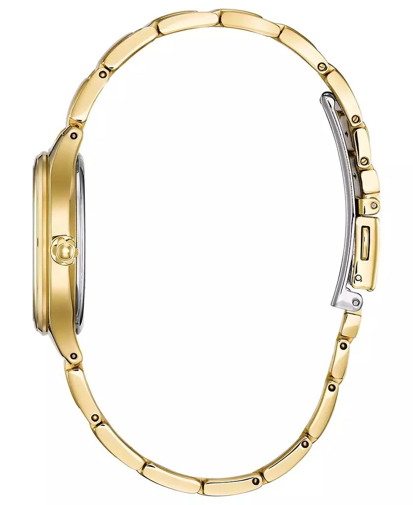 Citizen Eco-Drive Women's Corso Diamond-Accent Gold-Tone Stainless Steel Bracelet Watch 29mm 2