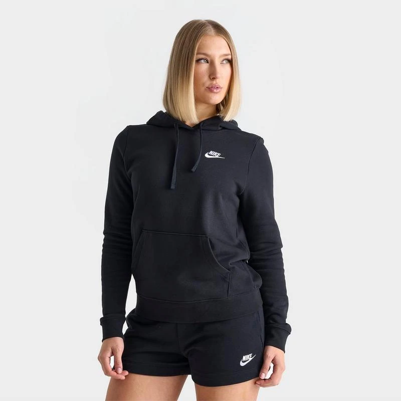 NIKE Women's Nike Sportswear Club Fleece Pullover Hoodie 1