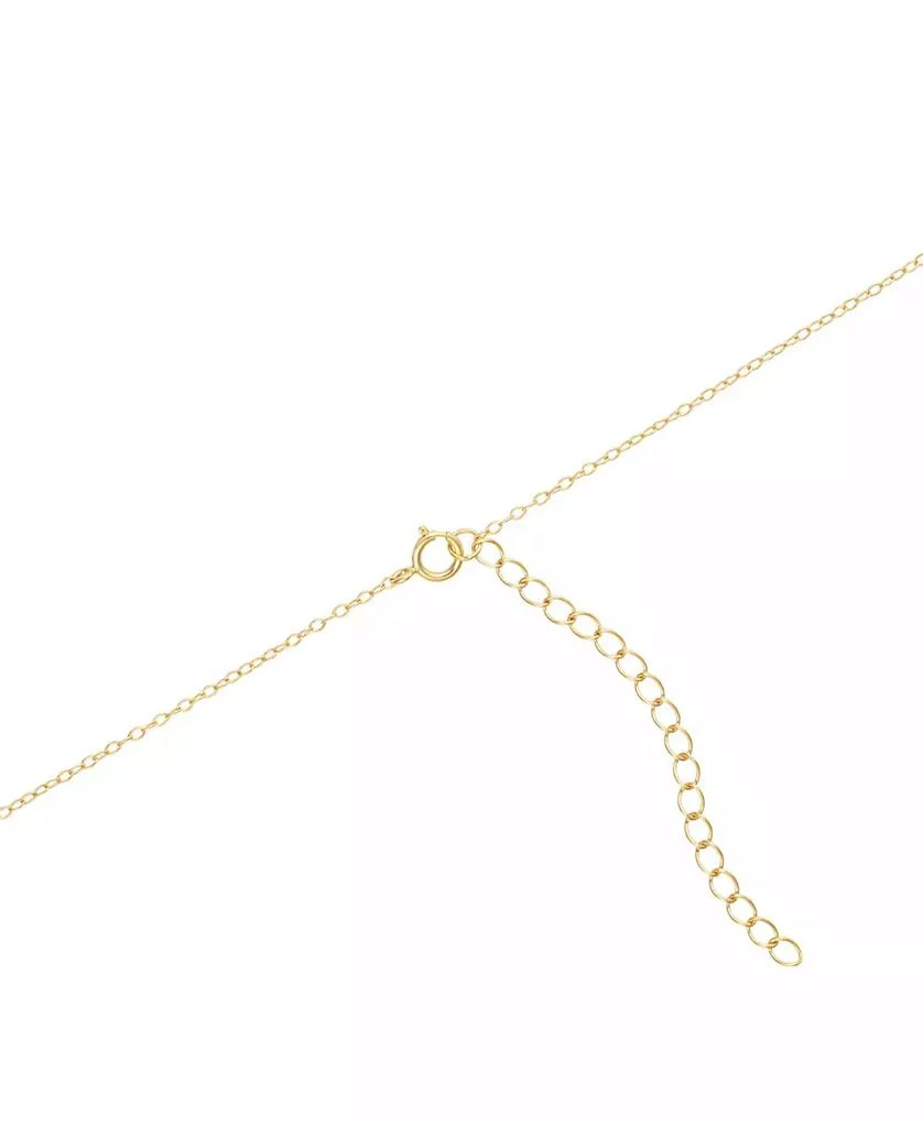 Macy's Cubic Zirconia Tree Of Life Pendant Necklace (1/4 ct. t.w.) in 14k Gold over Sterling Silver 3