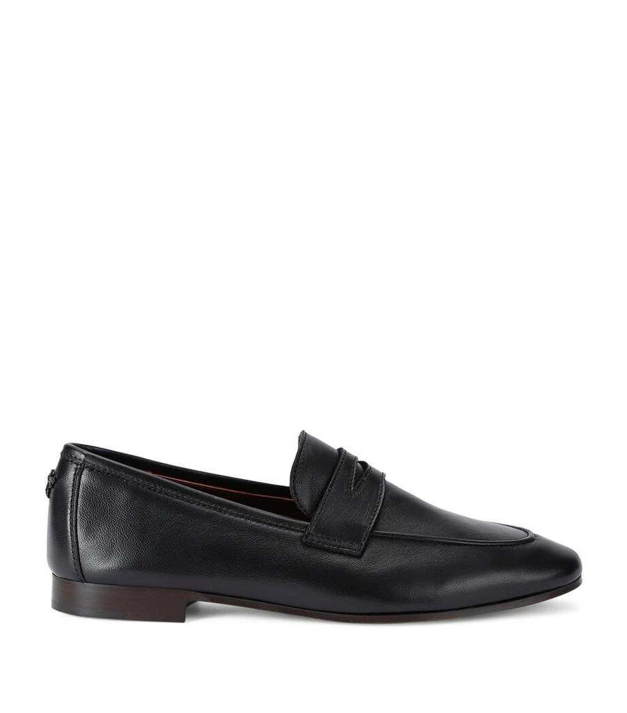 Bougeotte Leather Flaneur Loafers 1