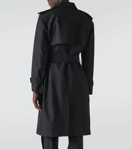 Burberry Silk-blend trench coat 4