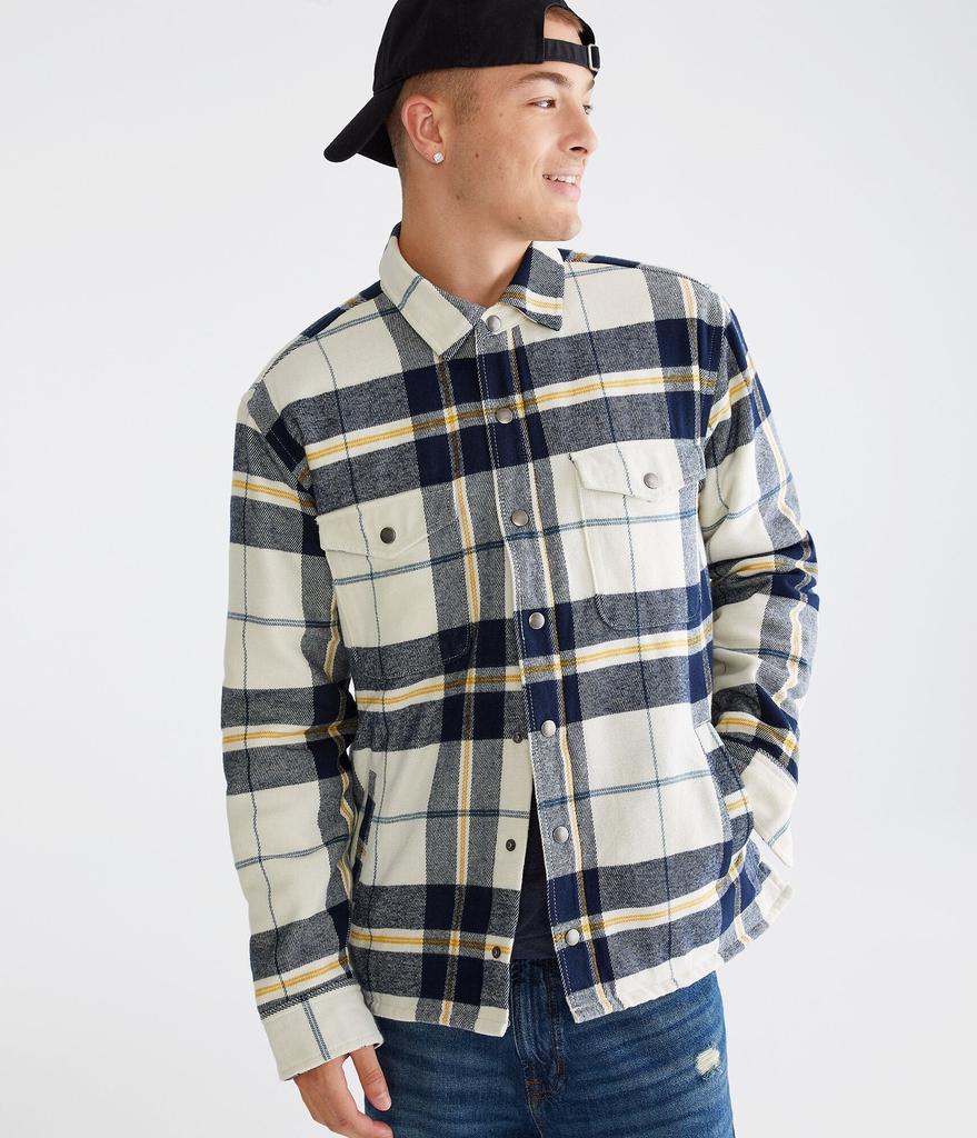 Aeropostale Aeropostale  Plaid Flannel Shacket