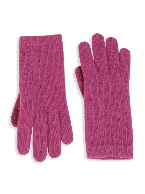 Portolano Knit Cashmere Tech Gloves 1