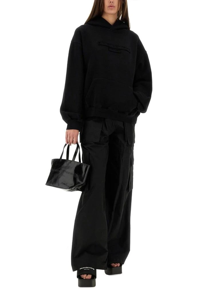 Alexander Wang Alexander Wang Logo Patch Hoodie 4