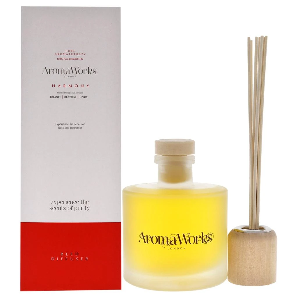AromaWorks Harmony Reed Diffuser by  for Unisex - 6.76 oz Reed Diffusers 1
