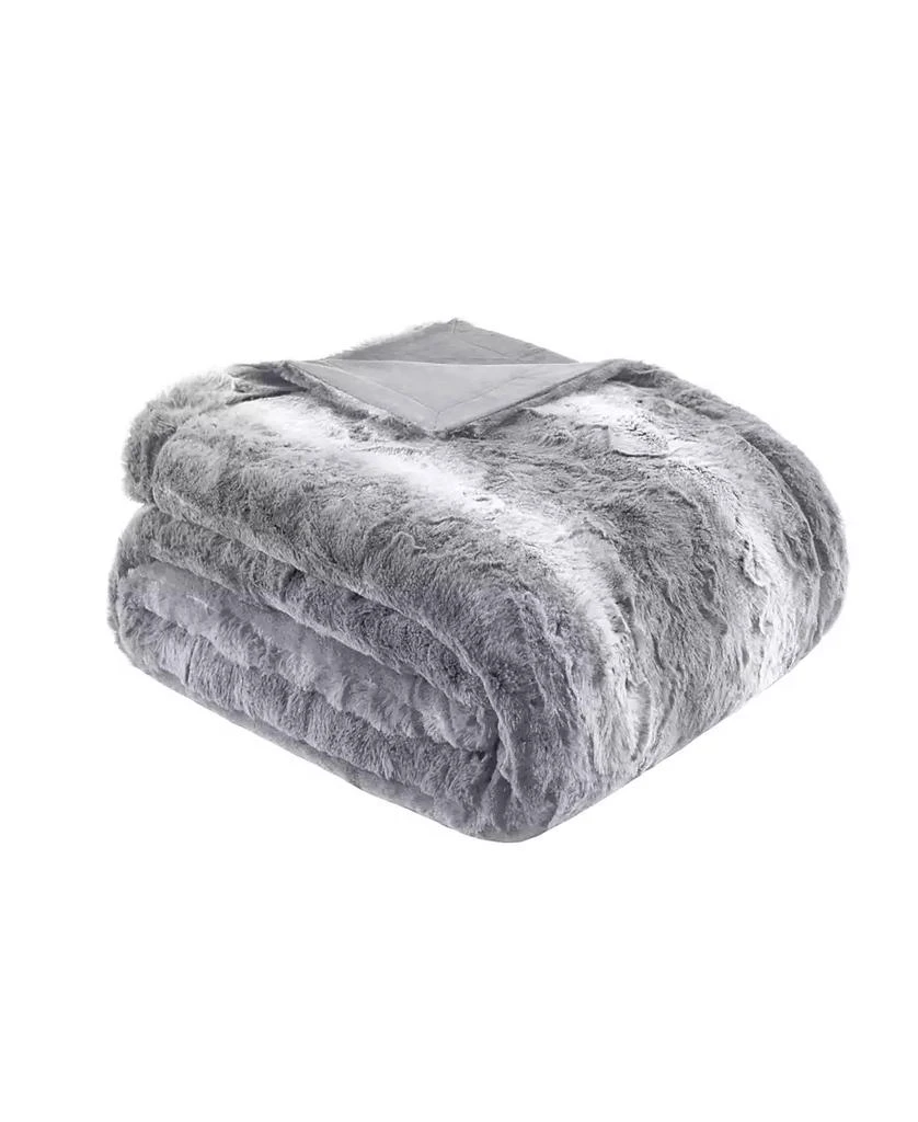 Madison Park Zuri Faux-Fur Throw, 50" x 60" 3
