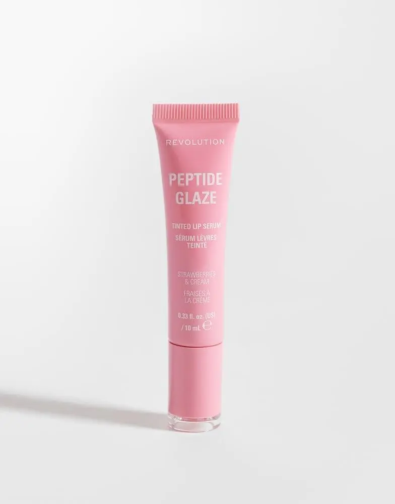 Revolution Revolution Peptide Glaze Tinted Lip Serum Strawberries & Cream