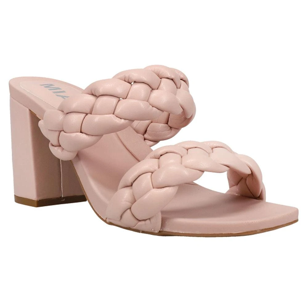 MIA Maine Braided Block Heel Sandals 2