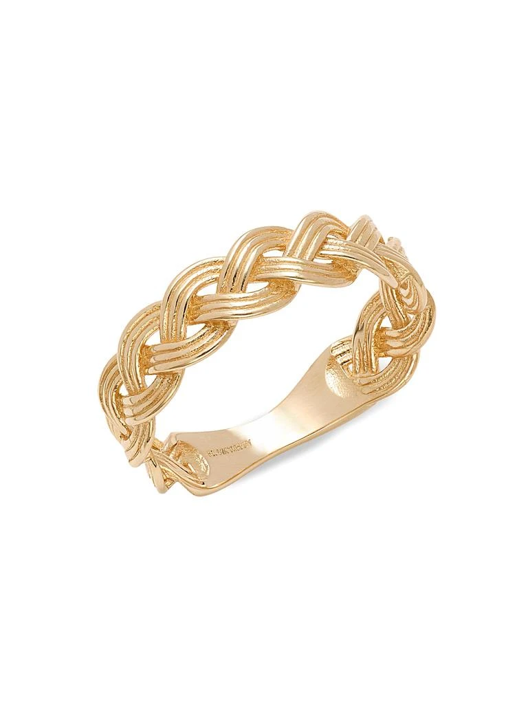 Saks Fifth Avenue 14K Yellow Gold Braided Ring