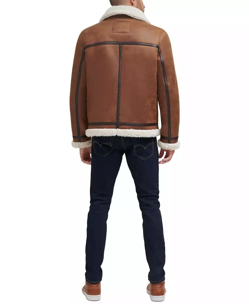 Levi's Men's Faux Shearling Shortie Rancher Jacket 5
