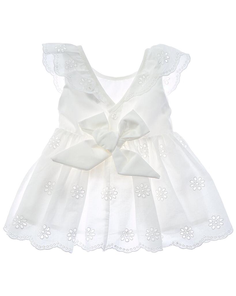 Quiltex Quiltex Eyelet Pretty Woven Special Occasion Dress