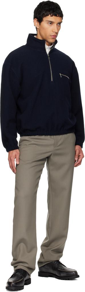Rier SSENSE Exclusive Navy Fleece Jacket - Hoodies - BeyondStyle