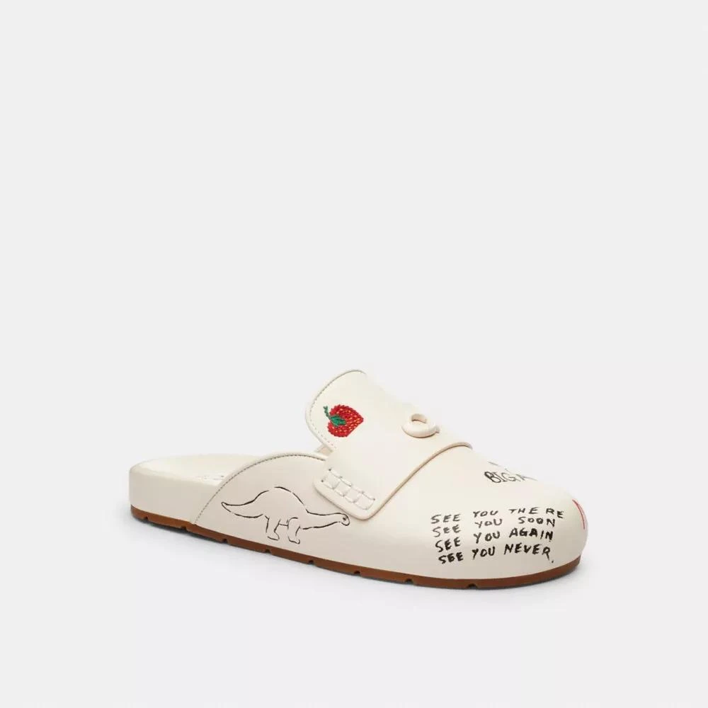 Coach Sculpted C Clog With Sketch Print 3