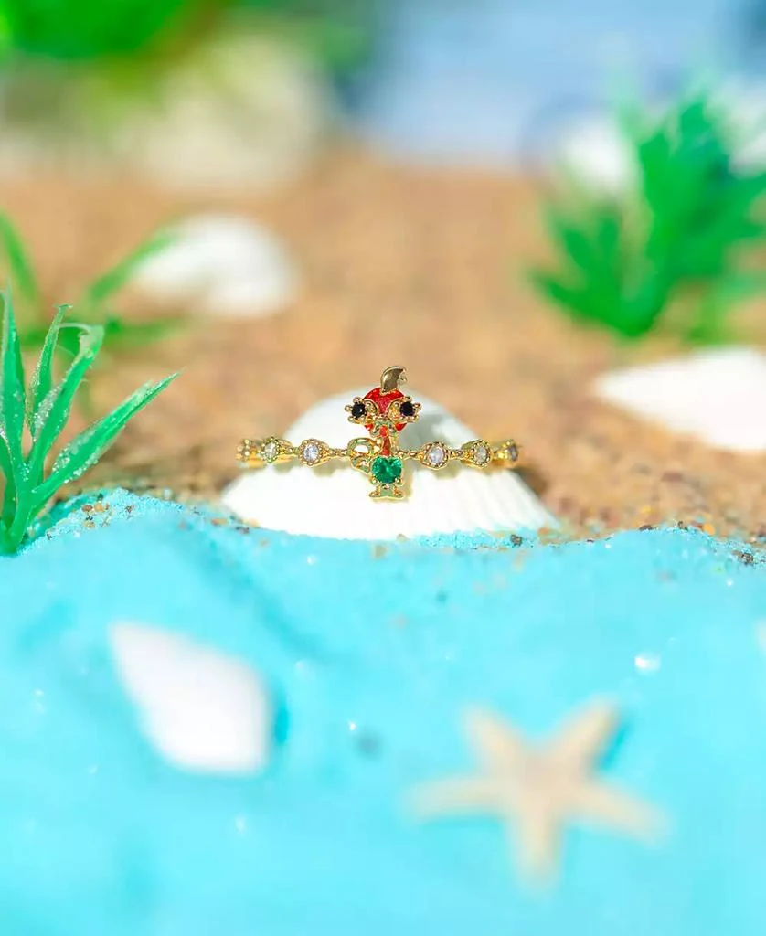 Girls Crew Disney Princess Moana Hei Hei Crystal Ring 3