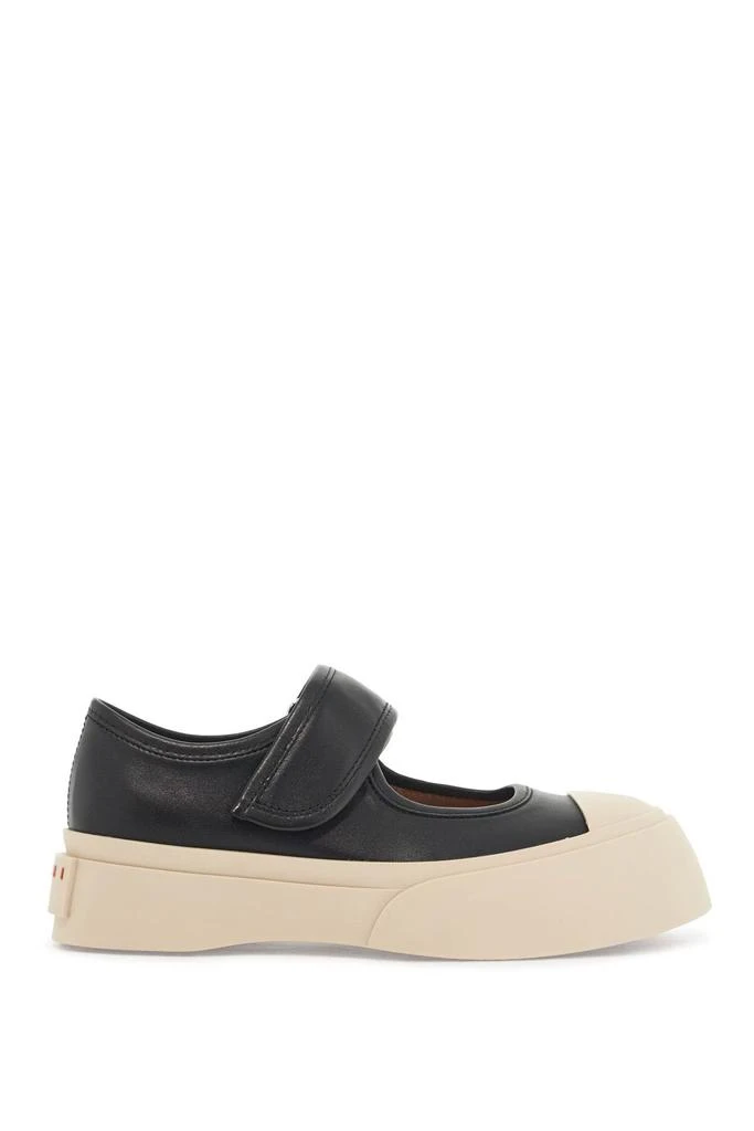 Marni pablo mary jane nappa leather sneakers 1