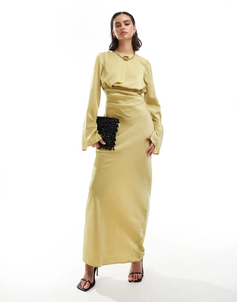 chinese dress ladies GISELLE RUFFLE MAXI DRESS main image 1