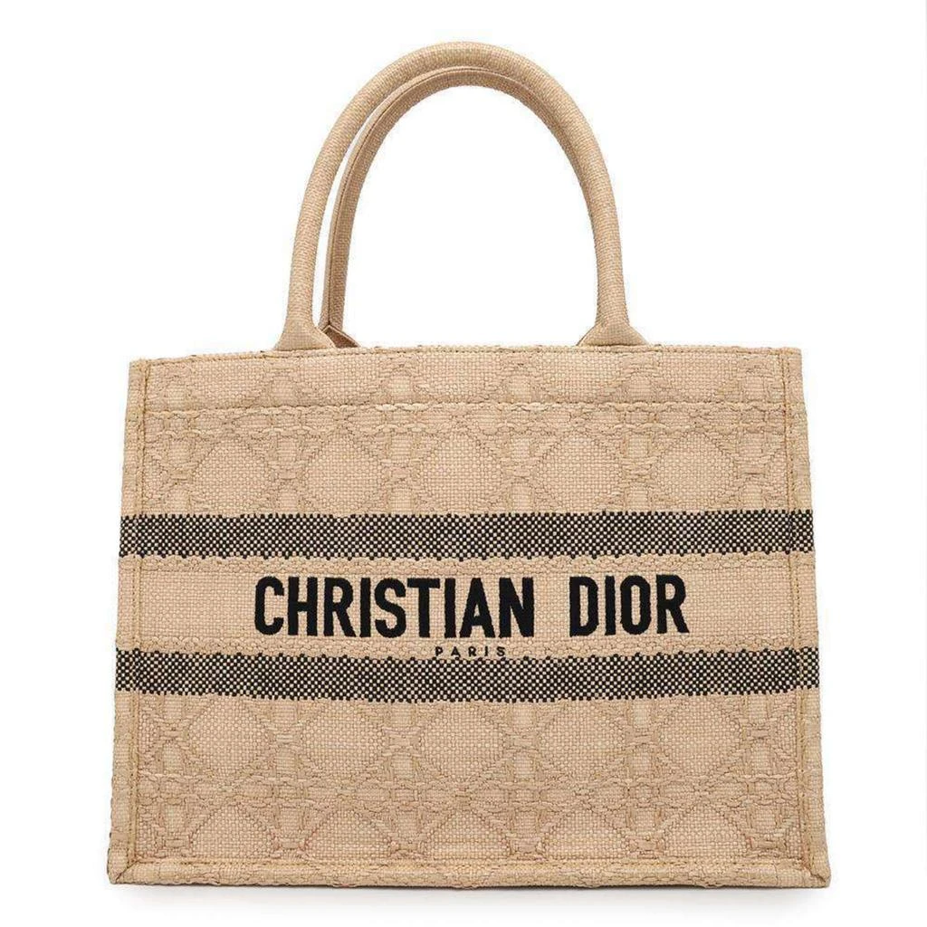 Dior Raffia Tote Bag (Pre-Owned) 1