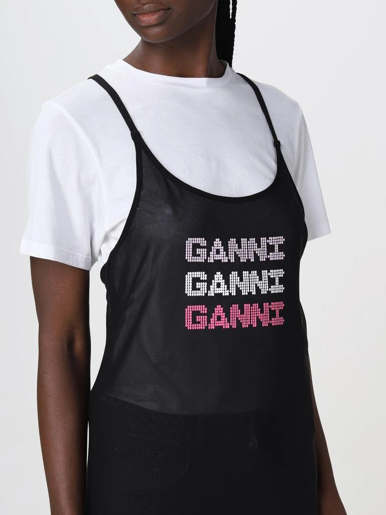 Ganni Ganni slip dress in recycled fabric 3