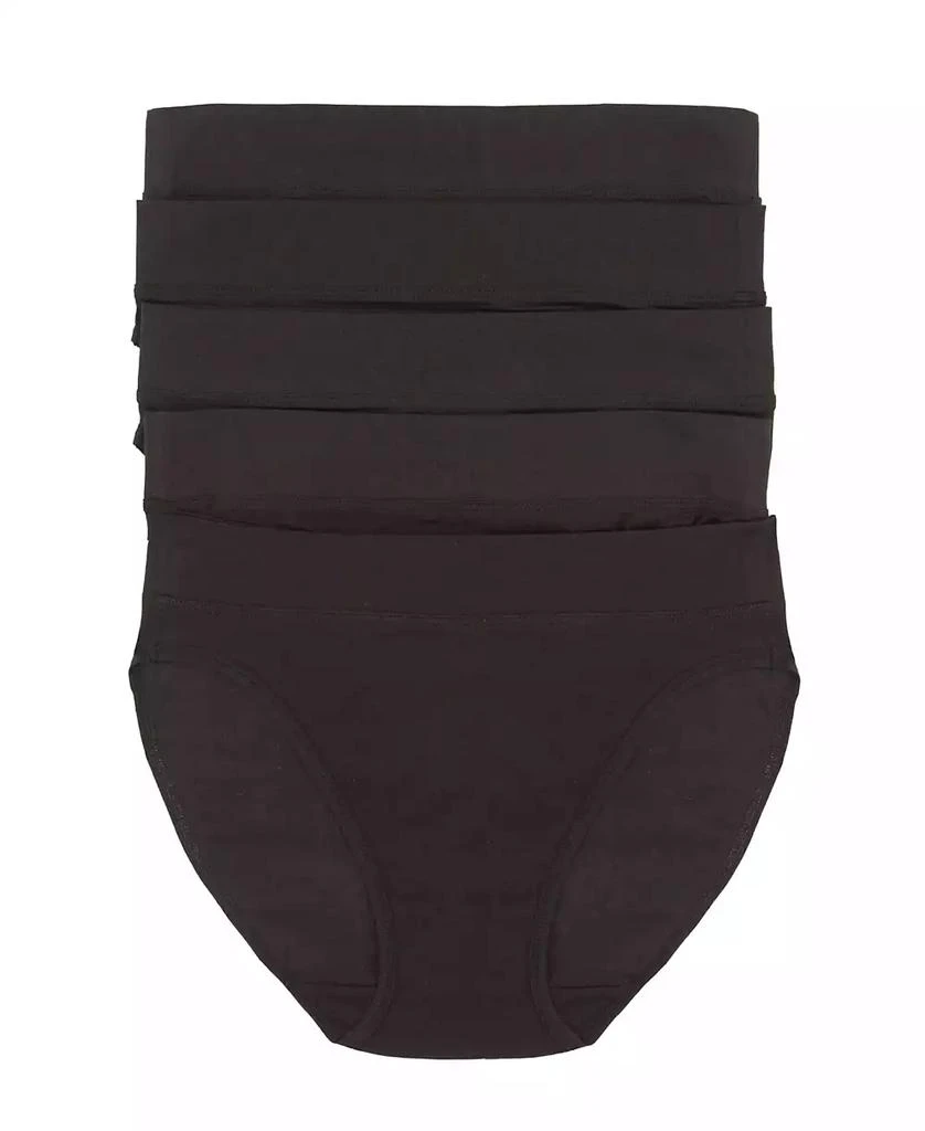 Felina Women
s 5-Pack Pima Cotton Hi-Cut Panty 1