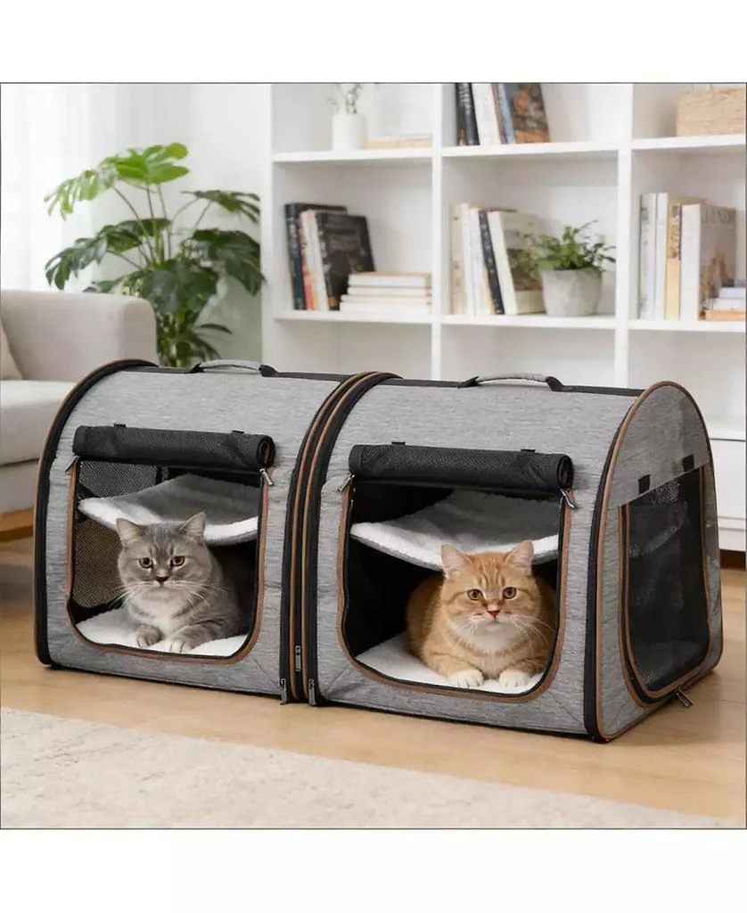 Zeus 
Ruta Travel Cat Crate Portable Soft-Sided Cat Carrier Bag