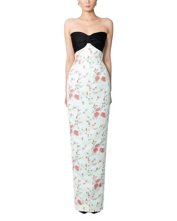 SAU LEE Mona Strapless Dress