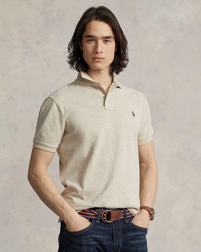 Ralph Lauren Custom Slim Fit Mesh Polo Shirt